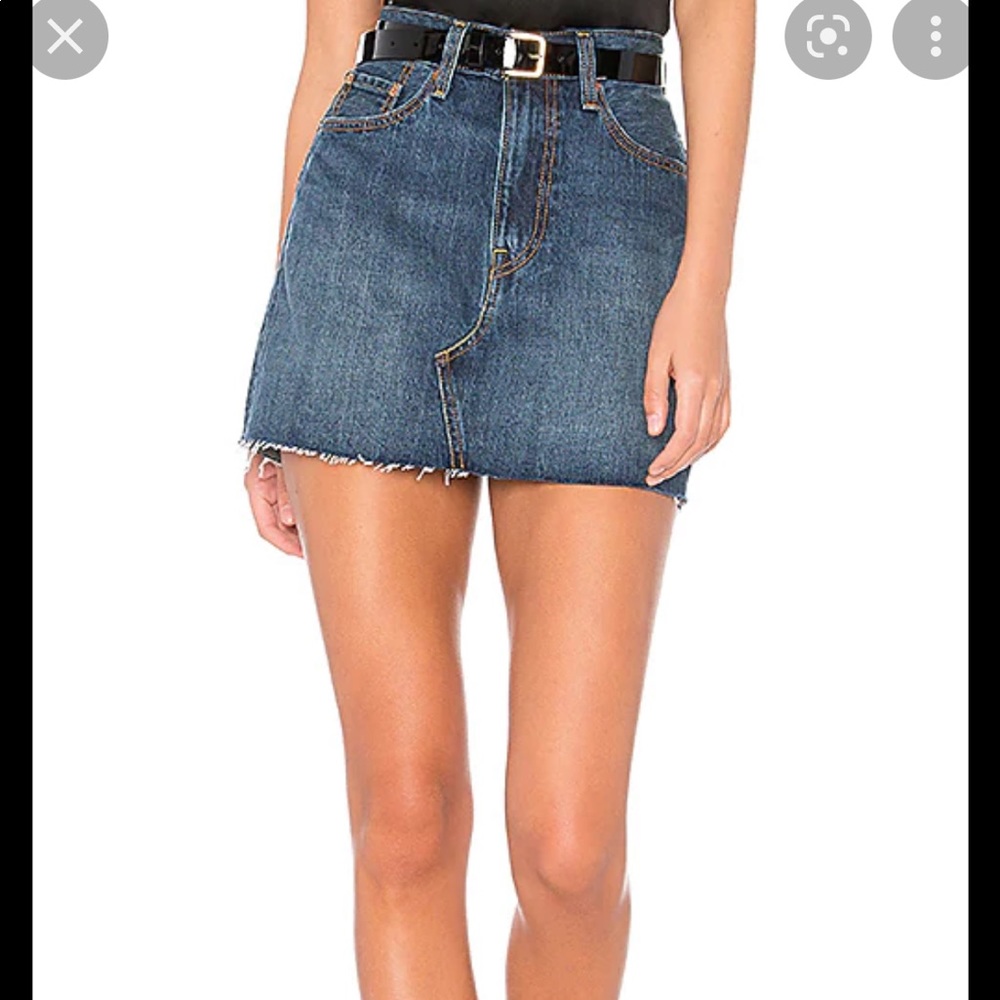 Levi’s Deconstructed Denim Skirt